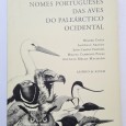 NOMES PORTUGUESES DAS AVES DO PALEÁRTICO OCIDENTAL