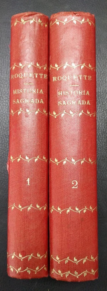 HISTÓRIA SAGRADA DO ANTIGO E NOVO TESTAMENTO - 2 TOMOS