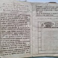 MANUSCRITO  HISTÓRIA DE PORTUGAL 1825