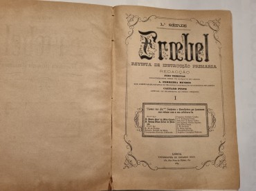 FROEBEL REVISTA DE INSTRUCÇÃO PRIMÁRIA 1884 