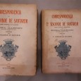 Três (3) Volumes “Correspondência do 2º Visconde de Santarém”