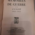 Charles de Gaulle - Mémoires de Guerre em dois volumes