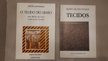 Dois Livros sobre Tecidos “O Tecido do Diabo” e “Tecidos”