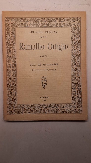 Ramalho Ortigão Carta a Luiz de Magalhães