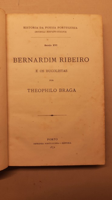 Bernardim Ribeiro e os Bucolistas	