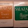 Três (3) Livros sobre o Professor Oliveira Salazar