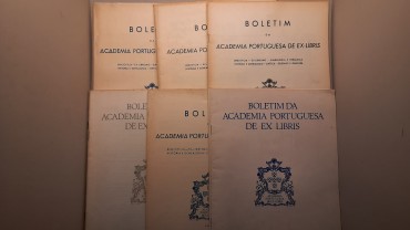 Oito (8) Boletins da Academia Portuguesa de Ex-Libris