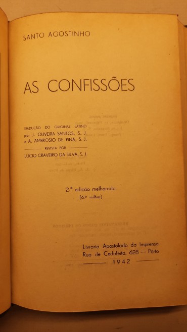 As confissões por Santo Agostinho