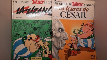 Cinco Livros de Banda Desenhada do Asterix