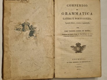 COMPENDIO DE GRAMMATICA LATINA E PORTUGUEZA,