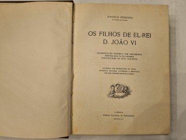 OS FILHOS DE EL.REI D. JOÃO VI 