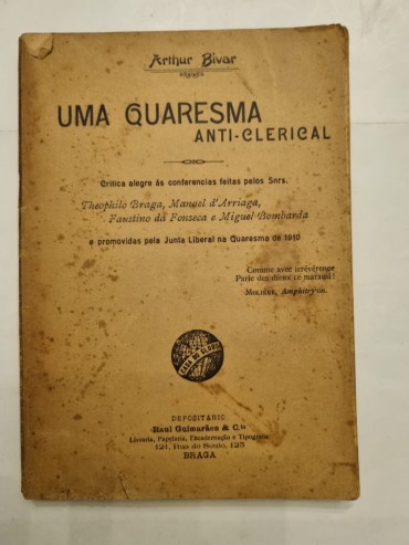 UMA QUARESMA ANTI-CLERICAL  