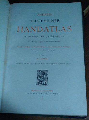 ANDREES HANDATLAS