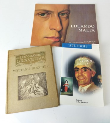 Três livros sobre arte