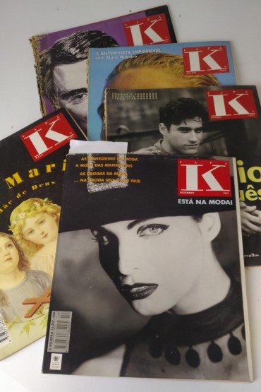 5  Revistas  K –Maio, Junho, Julho, Setembro e Dezembro de 1991