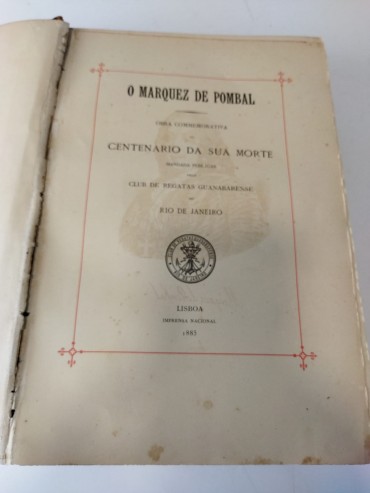 «O Marquêz de Pombal»