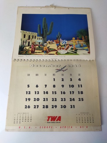 Calendário TWA 1948