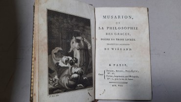 Musarion ou La Philosophi Des Graces