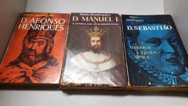 Três Livros sobre 3 Reis de Portugal