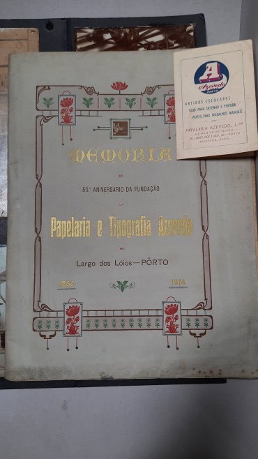 Conjunto de Fotografias do 50º Aniversário Papelaria e Tipografia Azevedo