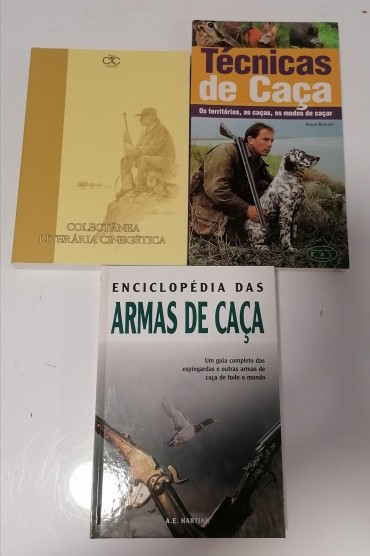 3 publicações sobre caça 