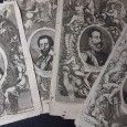 Seis gravuras - Personagens Históricas