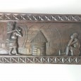 Placa «Figura com palhota» 