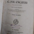 OEUVRES DE G. FILANGIERI - 6 TOMOS
