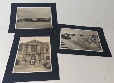 «Entrada do Arsenal da Marinha», «Vista do Castelo» e «Vista de Belém»