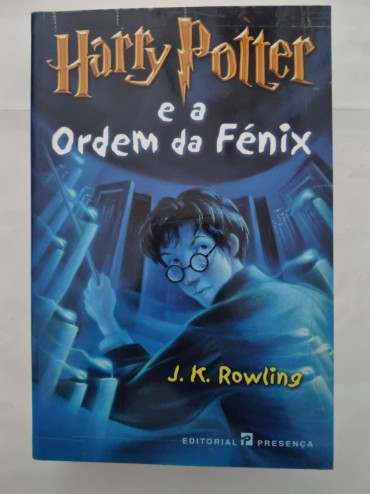 HARRY POTTER A A ORDEM DA FÉNIX Primeira edição Portuguesa