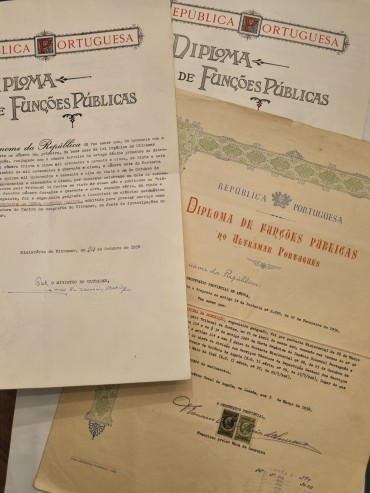 DIPLOMAS FUNÇÃO PUBLICA ESTADO NOVO 