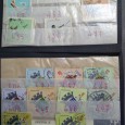 Filatelia - Lote de aproximadamente 400 selos da ex-Colonia Portuguesa de Angola