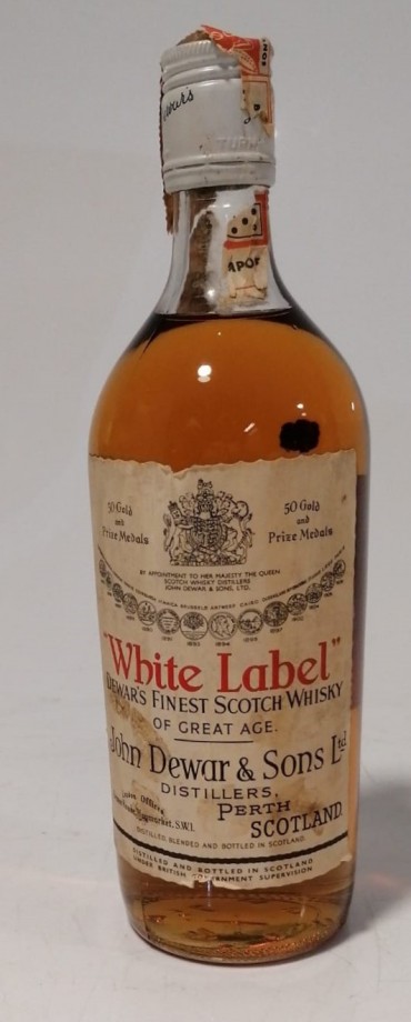 WHITE LABEL DEWAR'S