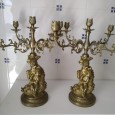 Par de candelabros 