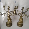 Par de candelabros 