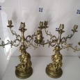 Par de candelabros 