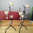 Par de candelabros 