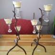 Par de candelabros 