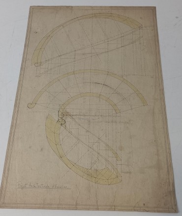 «Porjecto D'Arquitectura de escadaria» - SÉC. XIX