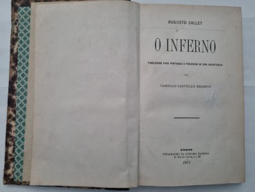 O INFERNO – CAMILLO CASTELLO BRANCO