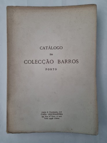 CATÁLOGO DA COLECÇÃO BARROS PORTO 