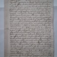 MANUSCRITO SÉC XVIII