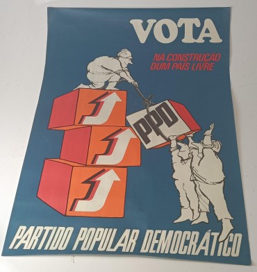 Cartaz político PPD