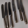 Seis facas de carne
