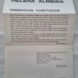 CATÁLOGO/CARTAZ  HELENA ALMEIDA 1976