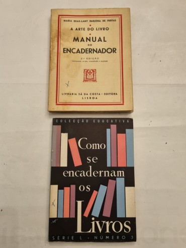 LIVROS SOBRE ENCADERNAÇÃO