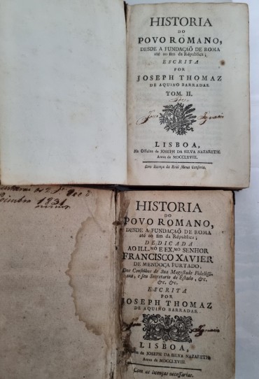HISTÓRIA DO POVO ROMANO – 1768