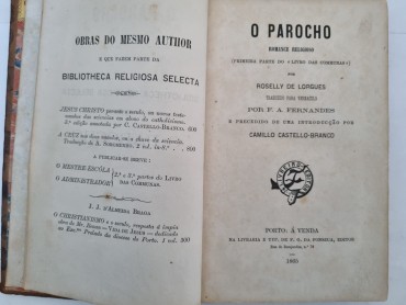 O PAROCHO – CAMILLO CASTELLO BRANCO 