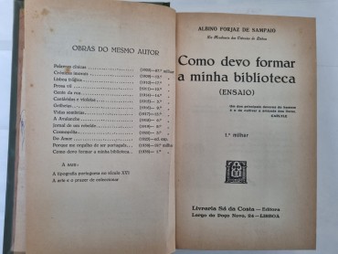 COMO DEVO FORMAR A MINHA BIBLIOTECA (ENSAIO)