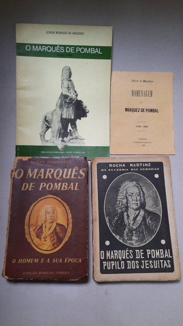 Dois Livros e dois Folhetos sobre o Marquês de Pombal